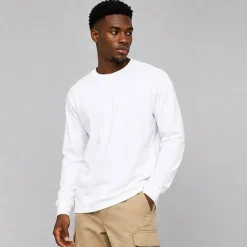 Unisex Gold Soft Touch Long Sleeve T-Shirt Free Shipping