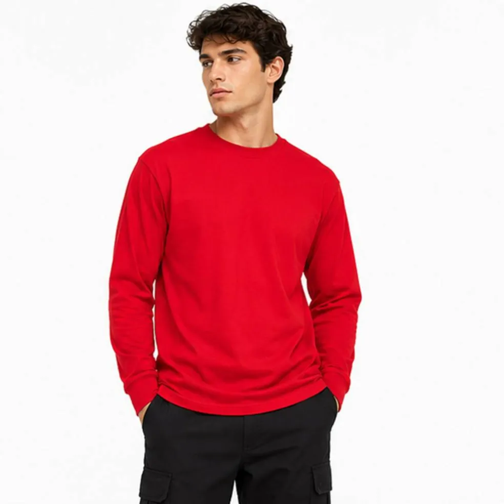 Unisex Gold Soft Touch Long Sleeve T-Shirt Free Shipping
