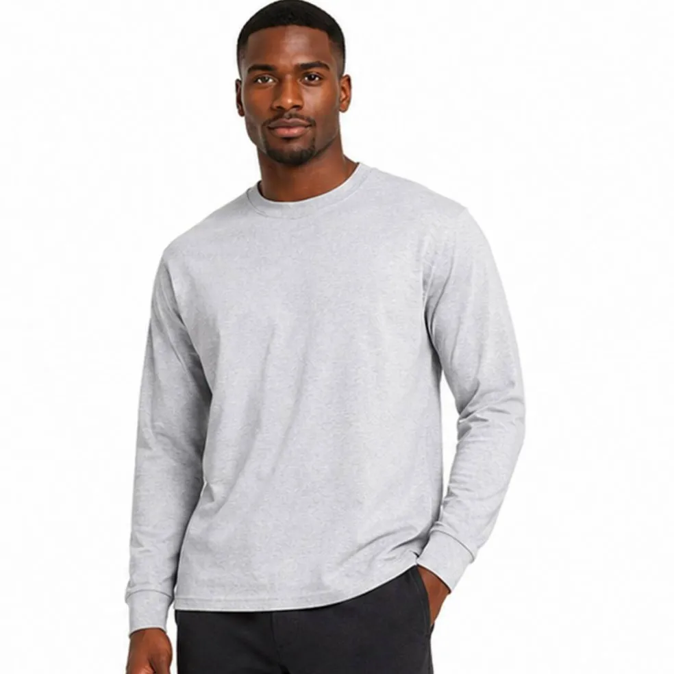 Unisex Gold Soft Touch Long Sleeve T-Shirt Free Shipping