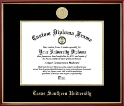 University of Houston Petite Diploma Frame