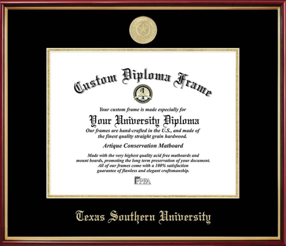 University of Houston Petite Diploma Frame
