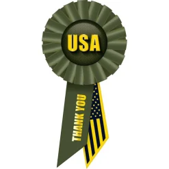 USA Rosette, (Pack of 6)