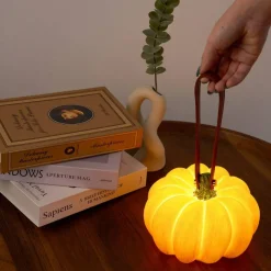 USB Pumpkin Lantern - Rechargeable