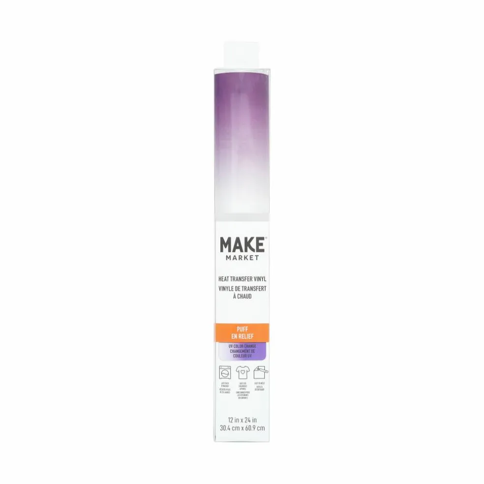 UV Color Change Puff Heat Transfer Vinyl by Make Market®