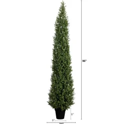 UV-Resistant Artificial Boxwood Topiary Tree