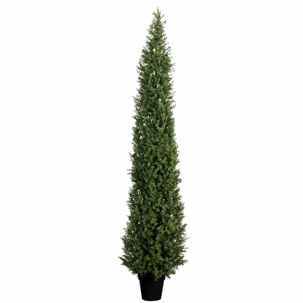 UV-Resistant Artificial Boxwood Topiary Tree