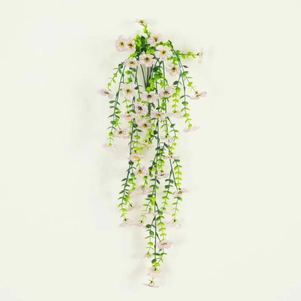 30" UV Resistant Artificial Daisy Hanging Bushes, 6ct.
