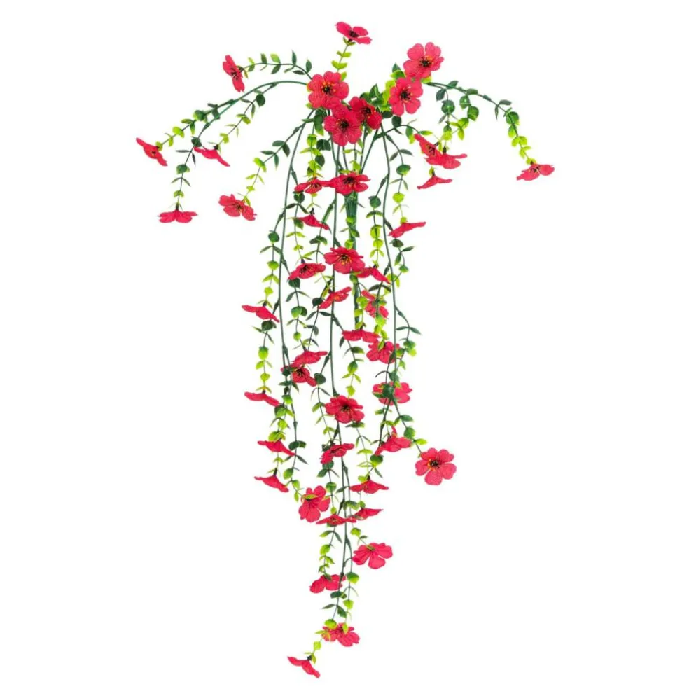 30" UV Resistant Artificial Daisy Hanging Bushes, 6ct.