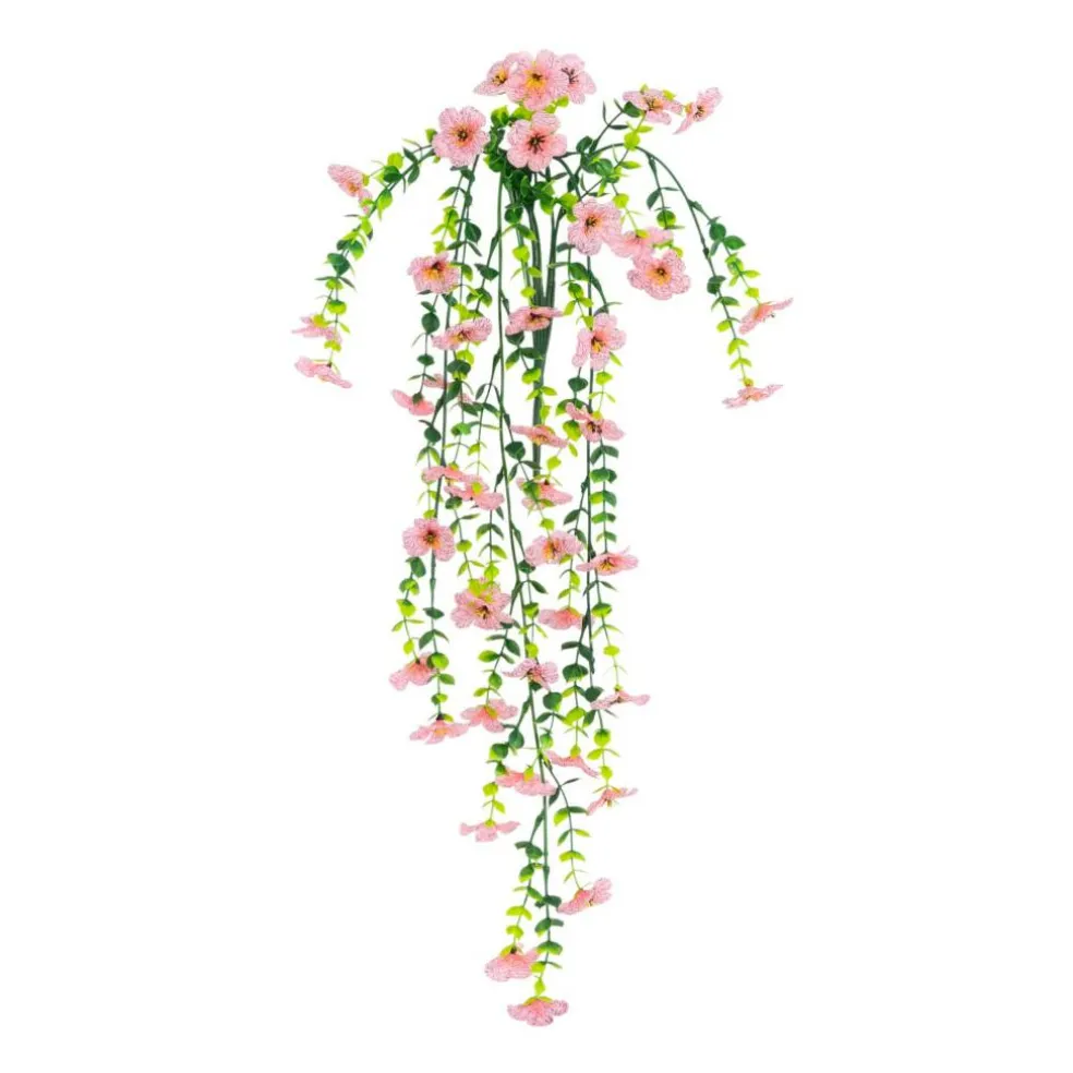 30" UV Resistant Artificial Daisy Hanging Bushes, 6ct.