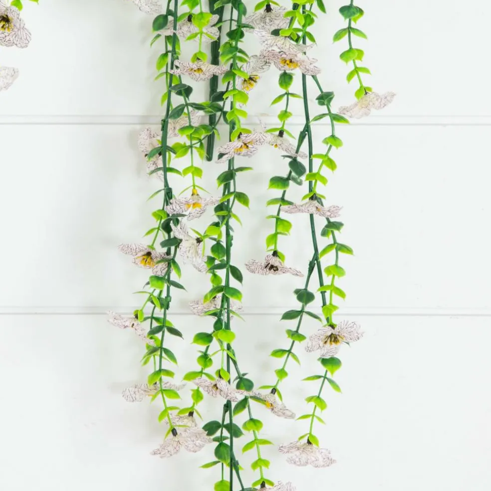30" UV Resistant Artificial Daisy Hanging Bushes, 6ct.