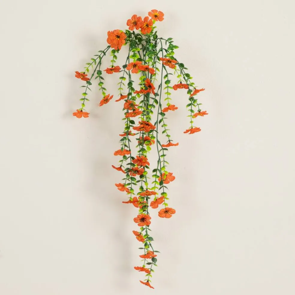 30" UV Resistant Artificial Daisy Hanging Bushes, 6ct.