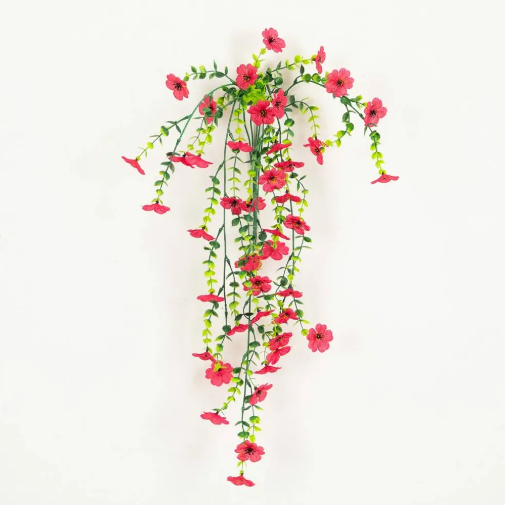 30" UV Resistant Artificial Daisy Hanging Bushes, 6ct.