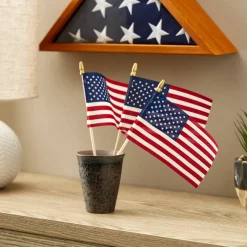 Valley Forge® Small American Flags, 4-Pack