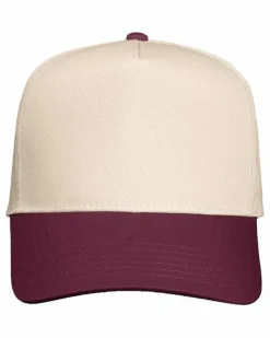 Valucap Five Panel Twill Classic Comfortable Cap Free Shipping