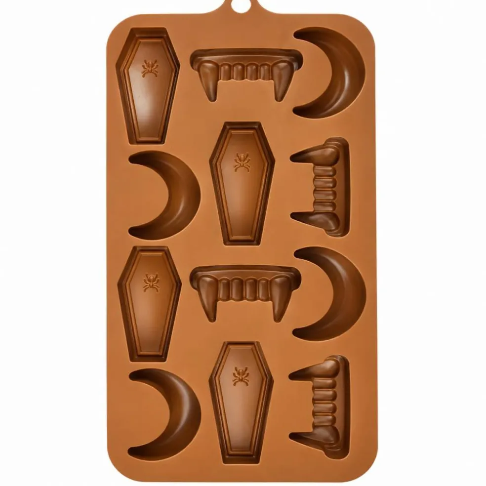 Vampire Fang & Coffin Chocolate Mold | Halloween Candy Mold Assortment