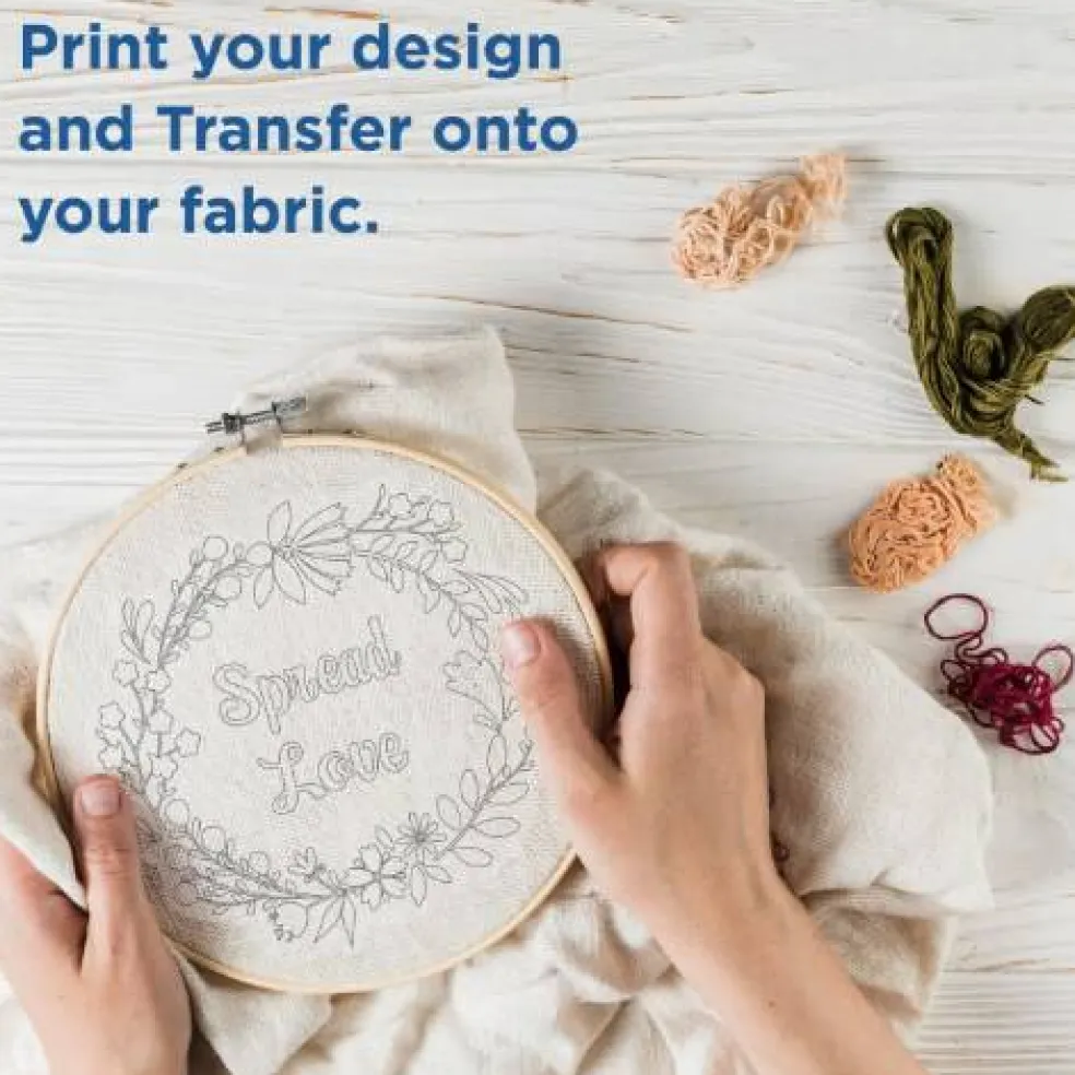Vanishing Fabric Transfers 5 Sheets 8.5"x11" Made in USA