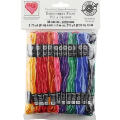 Variegated Embroidery Floss Loops & Threads™, 36ct.