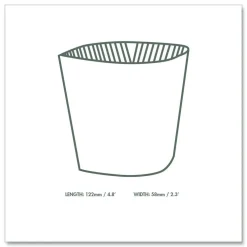 Vegware Compostable Hot Cup Sleeves For 89-Series Hot Cups - Kraft (1000/Carton)