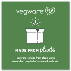 Vegware Compostable Hot Cup Sleeves For 89-Series Hot Cups - Kraft (1000/Carton)