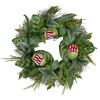 24" Venus Flytrap & Spider Wreath by Ashland®