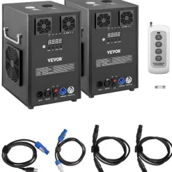 Vevor - Black - Cold Spark Machine for Stage and Events