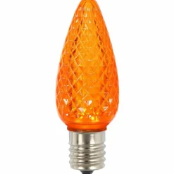 Vickerman C9 Faceted LED Orange Twinkle Bulb 25/Bx - XLEDC98T-25