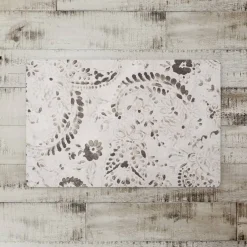 Vintage Paisley Floor Mat