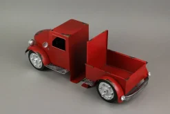 Vintage Pickup Truck Weathered Finish Metal Bookends