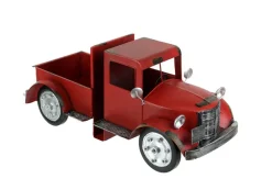 Vintage Pickup Truck Weathered Finish Metal Bookends