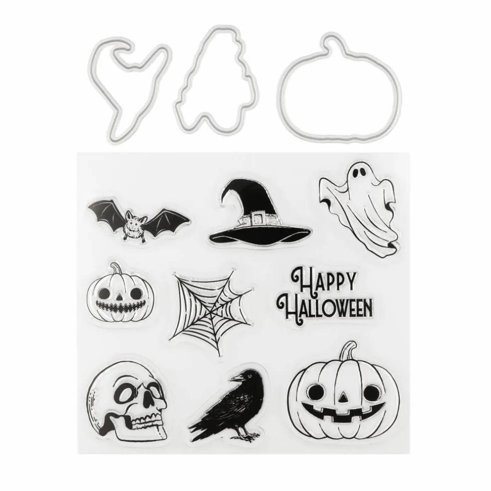 Vintage Spirits Halloween Clear Stamp & Die Set by Recollections™