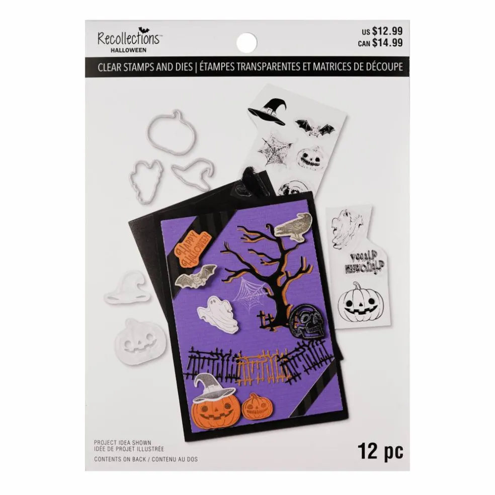 Vintage Spirits Halloween Clear Stamp & Die Set by Recollections™