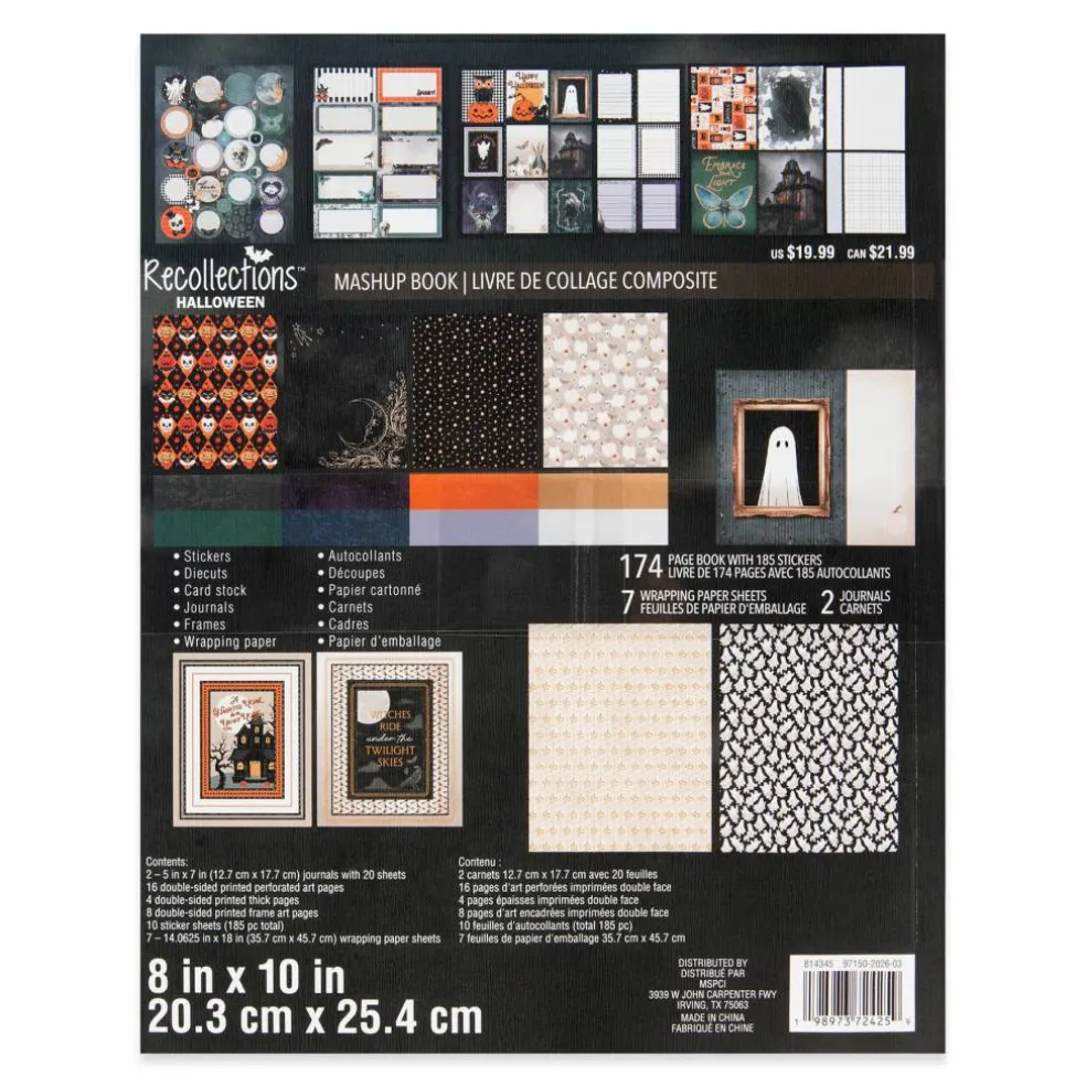 Vintage Spirits Halloween Mashup Book by Recollections™