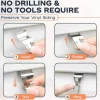 Vinyl Siding Hooks, (8 Pack) No Drilling Siding Clips