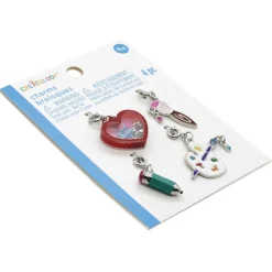 Visual Arts Charms by Creatology™, 4ct.
