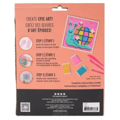 Vivid by Brea Reese® 6" x 6" Snail Clay Painting Kit