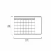 WallPops Black & White Dry Erase Calendar