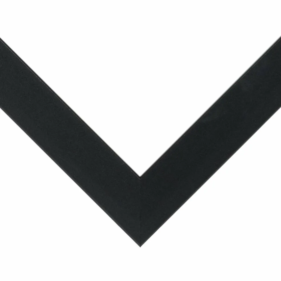 WallsThatSpeak Vertically or Horizontally Hanging Black Picture Frame, 6ct.