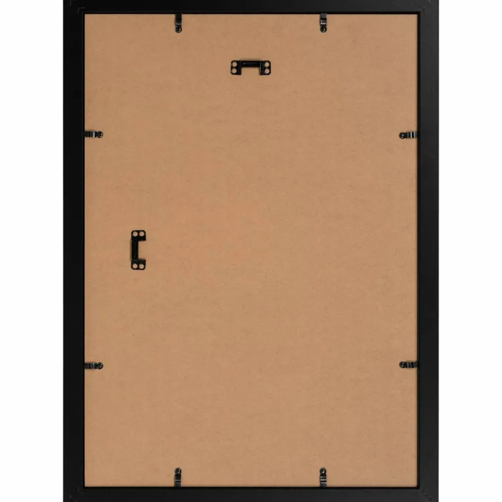 WallsThatSpeak Vertically or Horizontally Hanging Black Picture Frame, 6ct.