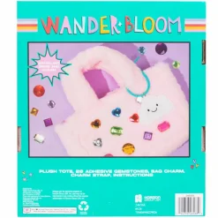 WanderBloom Personalized Plush Tote