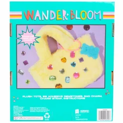 WanderBloom Personalized Plush Tote