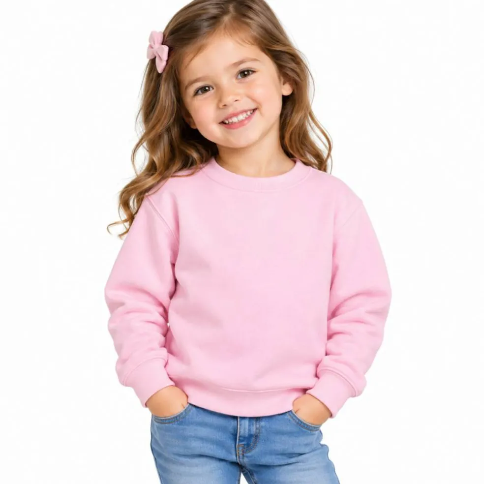 Warm Fleece Crewneck for Toddlers