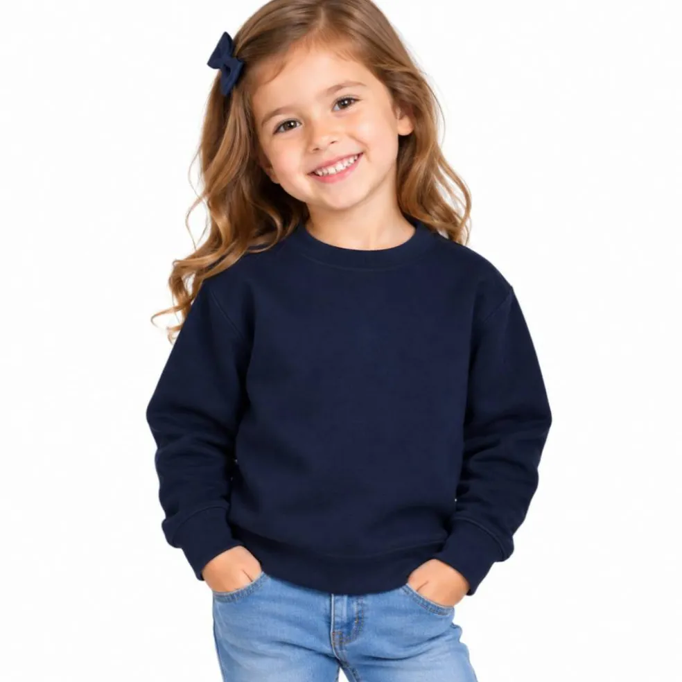 Warm Fleece Crewneck for Toddlers