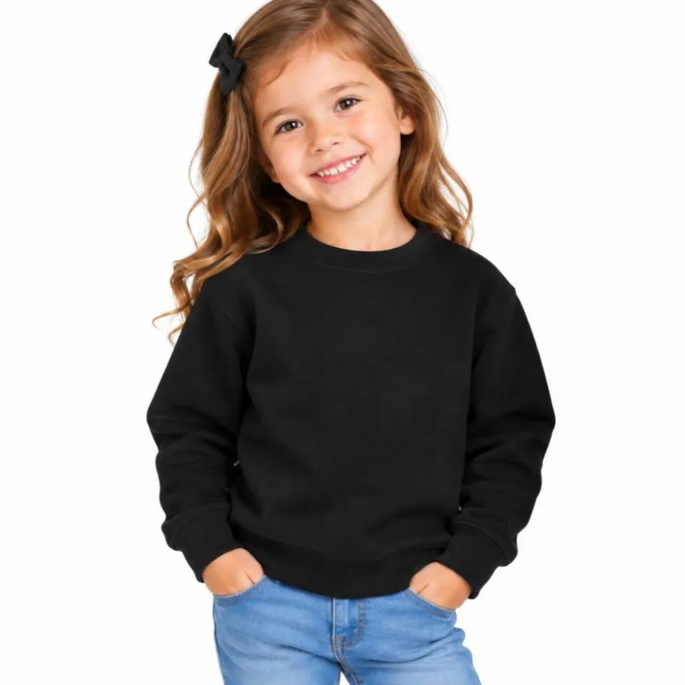 Warm Fleece Crewneck for Toddlers