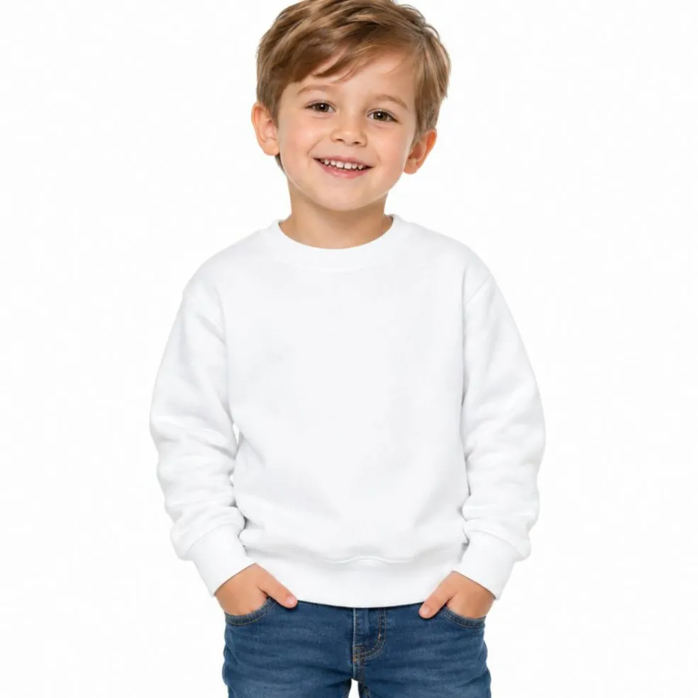 Warm Fleece Crewneck for Toddlers
