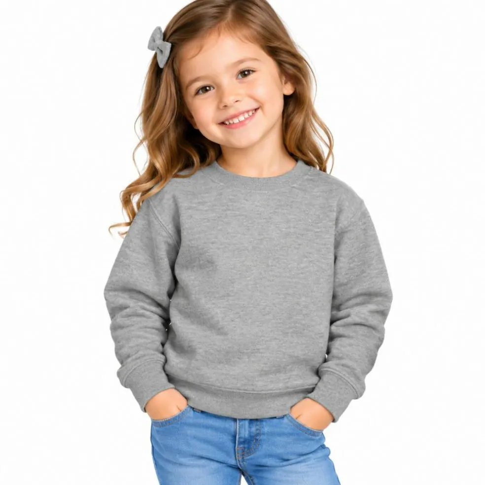 Warm Fleece Crewneck for Toddlers