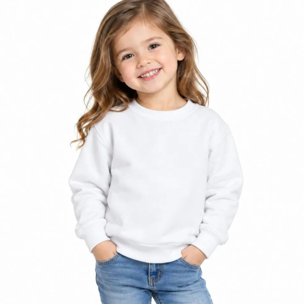 Warm Fleece Crewneck for Toddlers