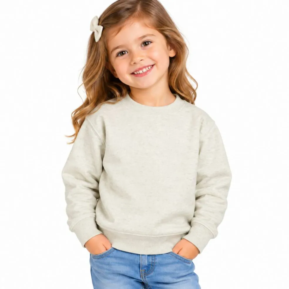 Warm Fleece Crewneck for Toddlers