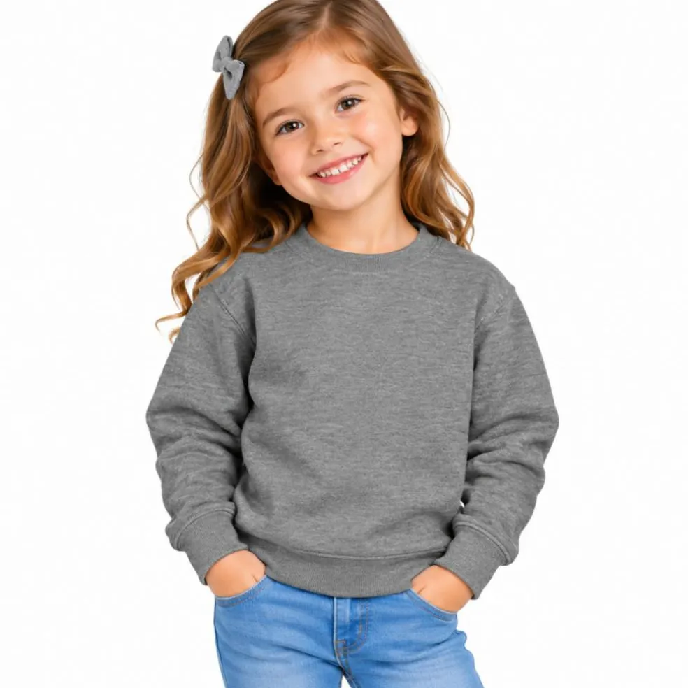 Warm Fleece Crewneck for Toddlers