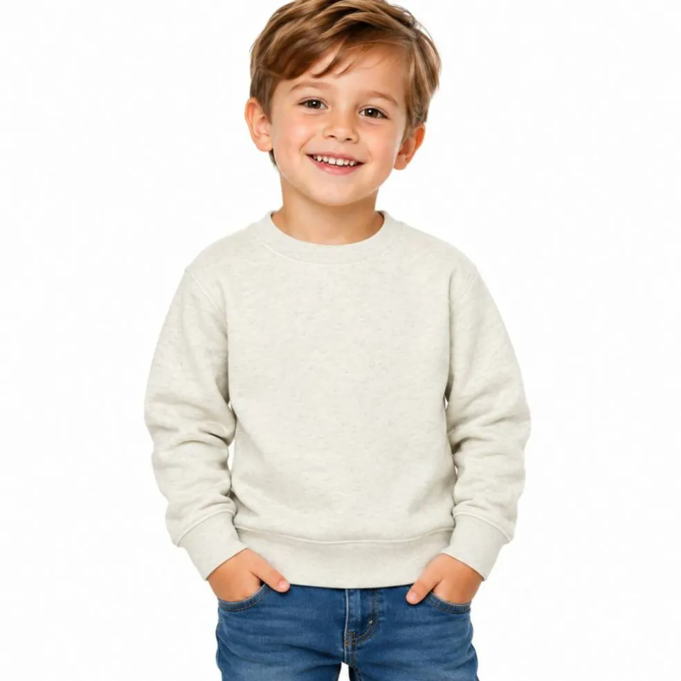 Warm Fleece Crewneck for Toddlers