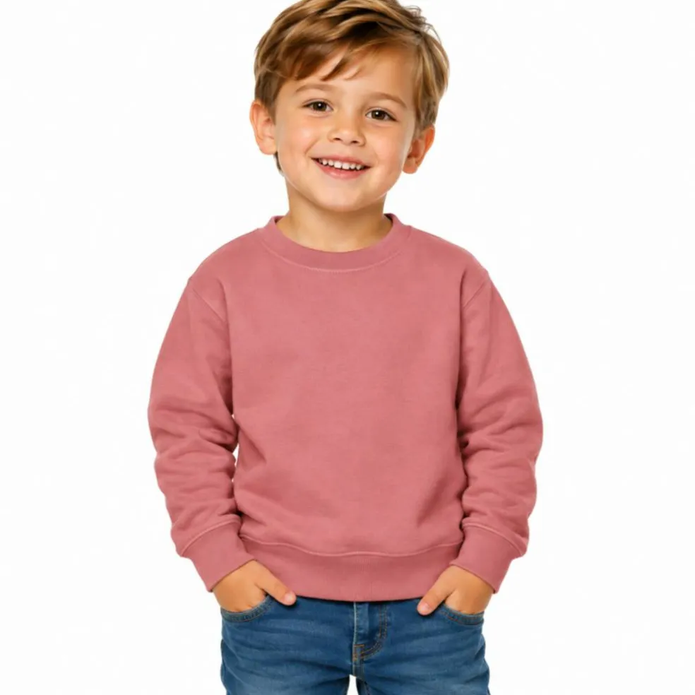 Warm Fleece Crewneck for Toddlers